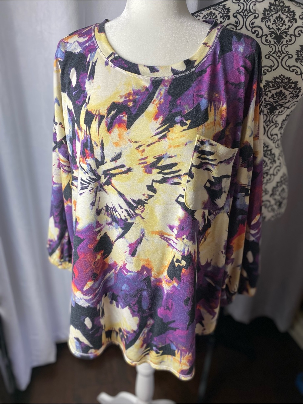WESTBOUND floral top.